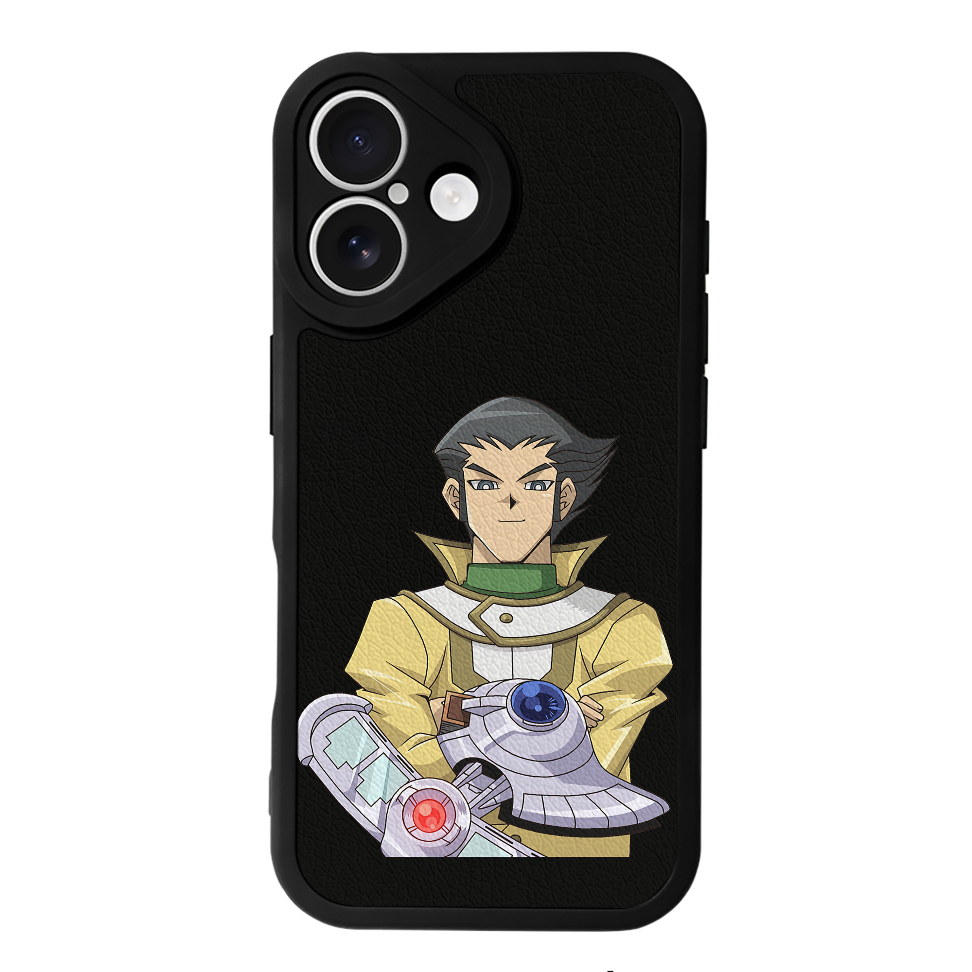 遊☆戯☆王 Yu-Gi-Oh! 【iPhone 16シリーズ対応】シリコンスマホケース（レザー調） 材質：シリコン